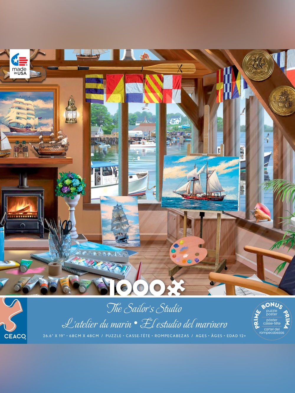 CEACO The Sailor's Studio 1000 piece Puzzle